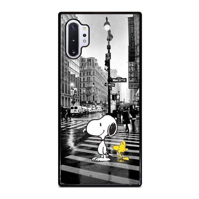 SNOOPY STREET RAIN Samsung Galaxy Note 10 Plus Case Cover