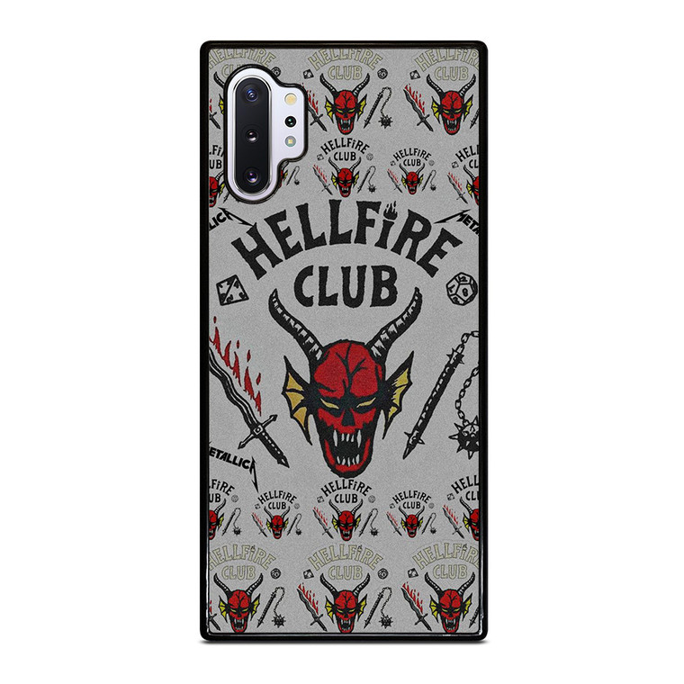 STRANGER THINGS HELLFIRE MASK Samsung Galaxy Note 10 Plus Case Cover