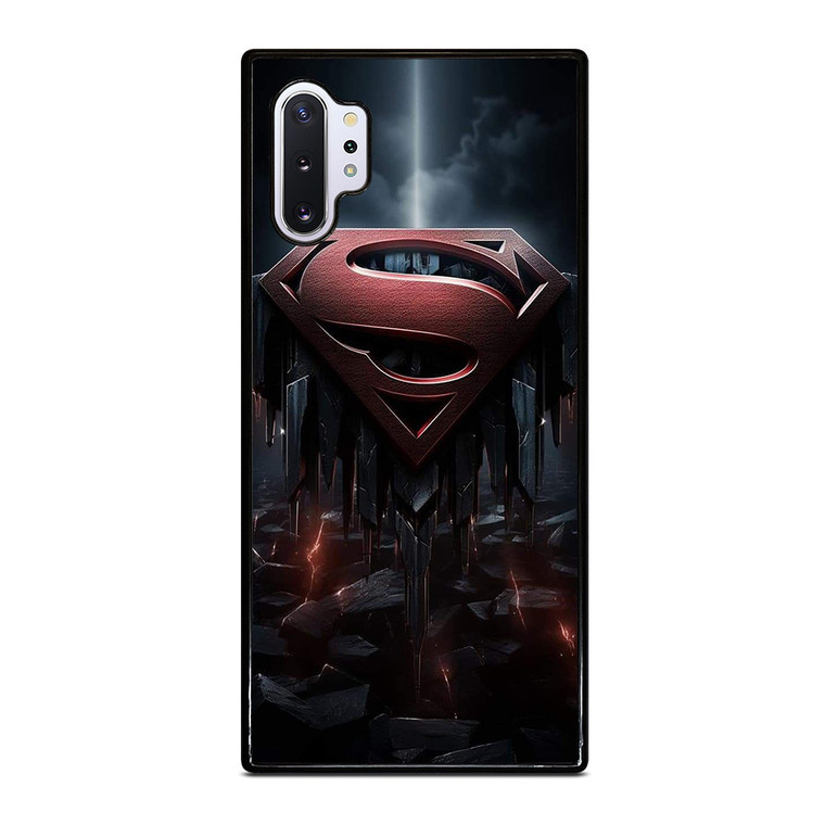SUPERMAN DARK LOGO ICON Samsung Galaxy Note 10 Plus Case Cover