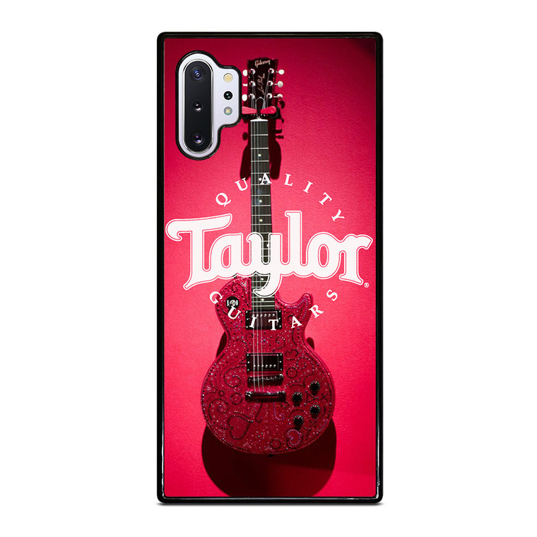 TAYLOR QUALITY GUITARS RED Samsung Galaxy Note 10 Plus Case Cover