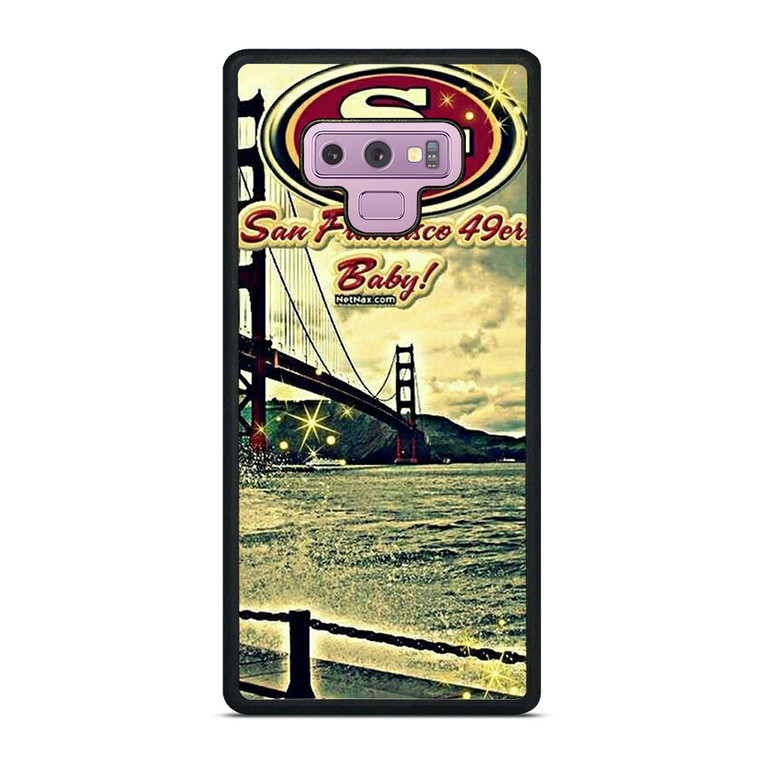 sf49ers SF 49ERS BRIDGE FOOTBALL Samsung Galaxy Note 9 Case Cover