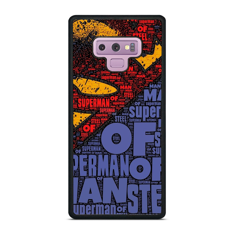 SUPERMAN LOGO ART WALL Samsung Galaxy Note 9 Case Cover