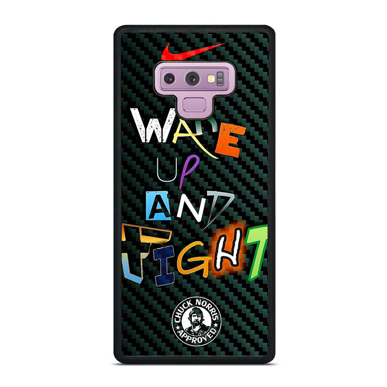 WAKE UP AND TIGHT NIKE Samsung Galaxy Note 9 Case Cover