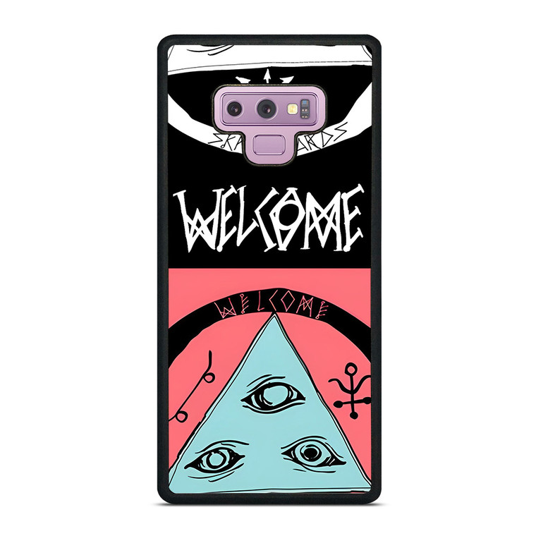 WELCOME SKATEBOARDS TWO Samsung Galaxy Note 9 Case Cover