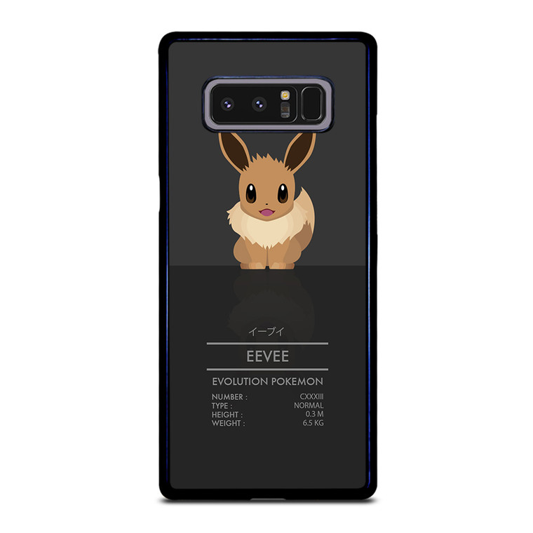 POKEMON EEVEE ABILITYPOKEMON EEVEE ABILITY Samsung Galaxy Note 8 Case Cover