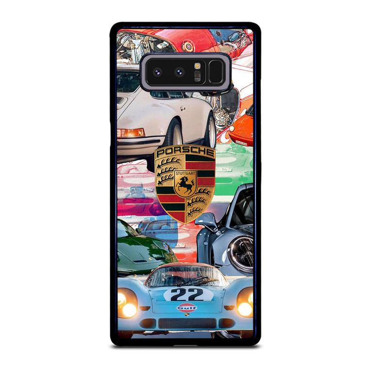 PORSCHE COLLAGE POSTERPORSCHE COLLAGE POSTER Samsung Galaxy Note 8 Case Cover