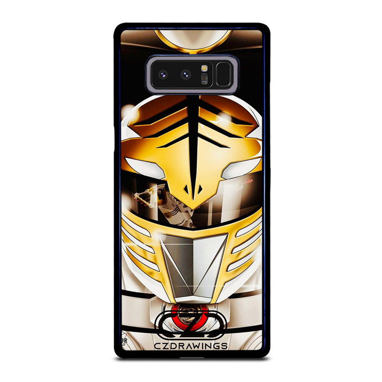 POWER RANGERS WHITEPOWER RANGERS WHITE Samsung Galaxy Note 8 Case Cover