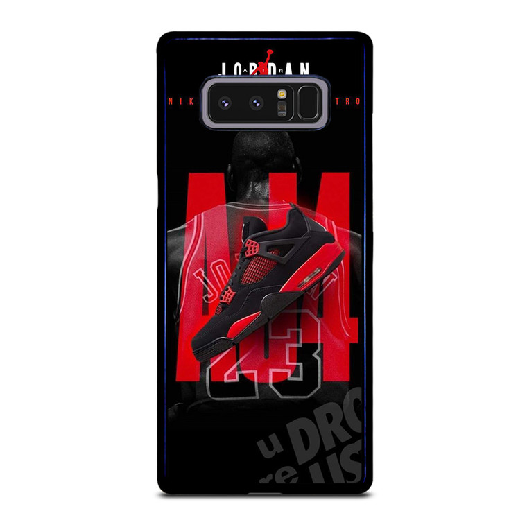 SHOES THUNDER RED JORDANSHOES THUNDER RED JORDAN Samsung Galaxy Note 8 Case Cover