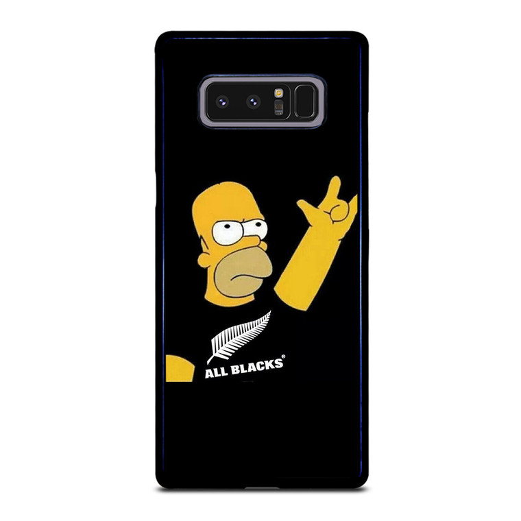 SIMPSON ALL BLACKSSIMPSON ALL BLACKS Samsung Galaxy Note 8 Case Cover