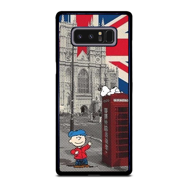 SNOOPY BOX TELEPHONESNOOPY BOX TELEPHONE Samsung Galaxy Note 8 Case Cover