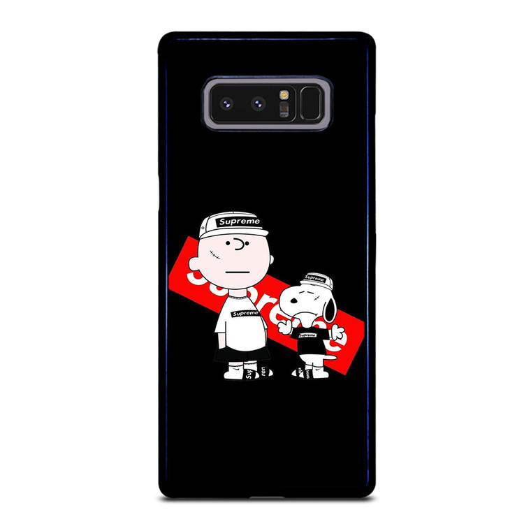 SNOOPY BROWN COOL SHIRTSNOOPY BROWN COOL SHIRT Samsung Galaxy Note 8 Case Cover