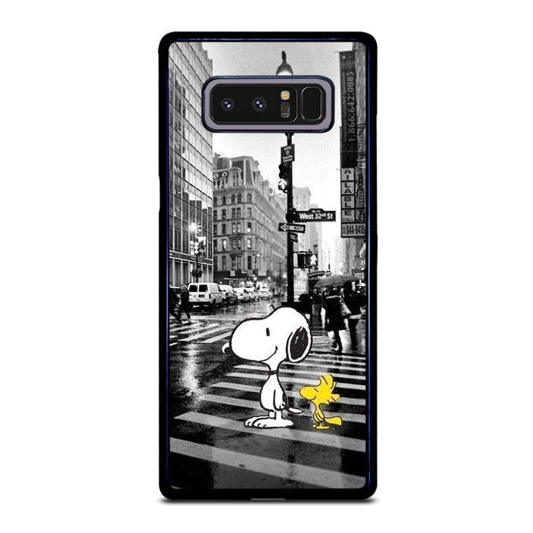 SNOOPY STREET RAINSNOOPY STREET RAIN Samsung Galaxy Note 8 Case Cover