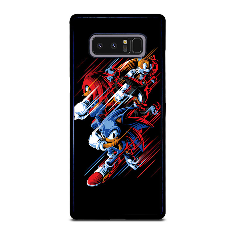 SONIC THE HEDGEHOG TEAMSONIC THE HEDGEHOG TEAM Samsung Galaxy Note 8 Case Cover