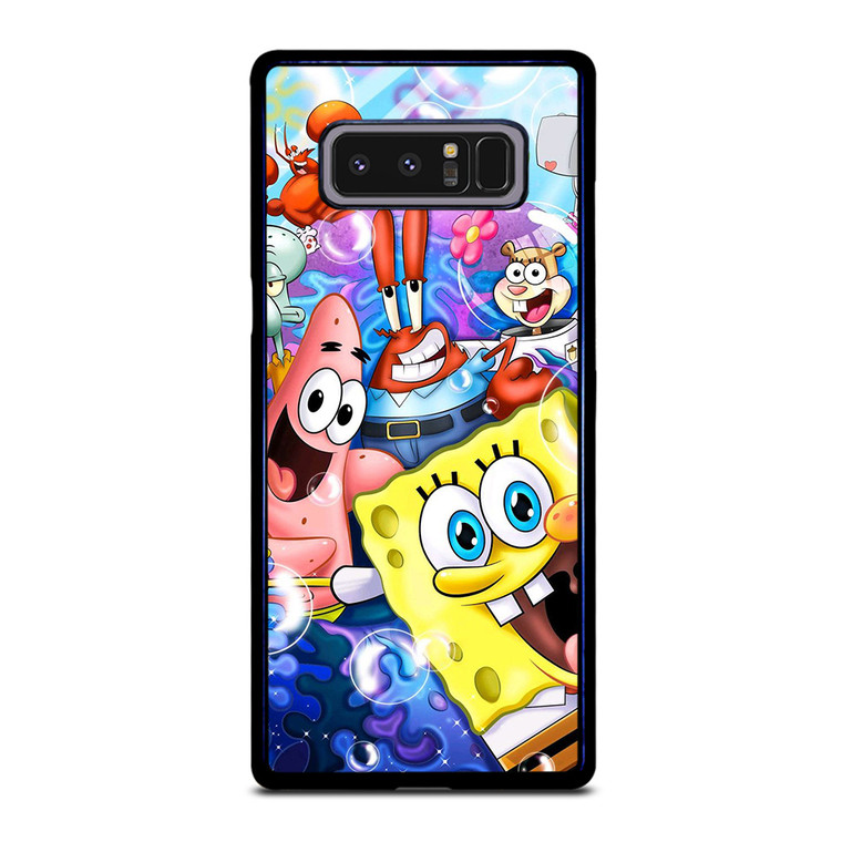 SPONGEBOB AND FRIEND BUBLESPONGEBOB AND FRIEND BUBLE Samsung Galaxy Note 8 Case Cover