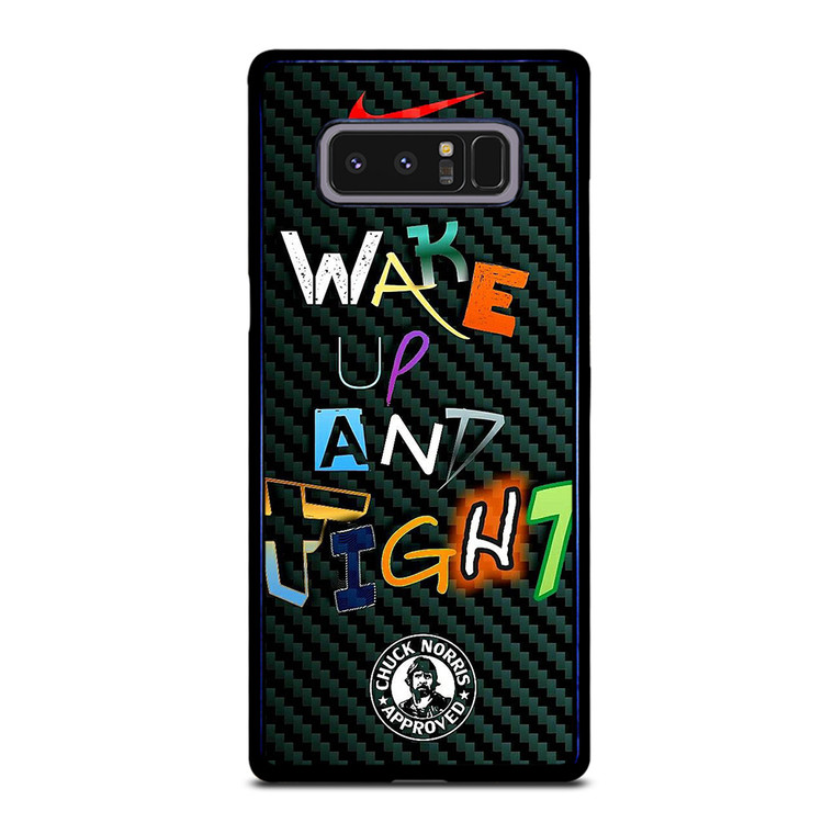 WAKE UP AND TIGHT NIKEWAKE UP AND TIGHT NIKE Samsung Galaxy Note 8 Case Cover