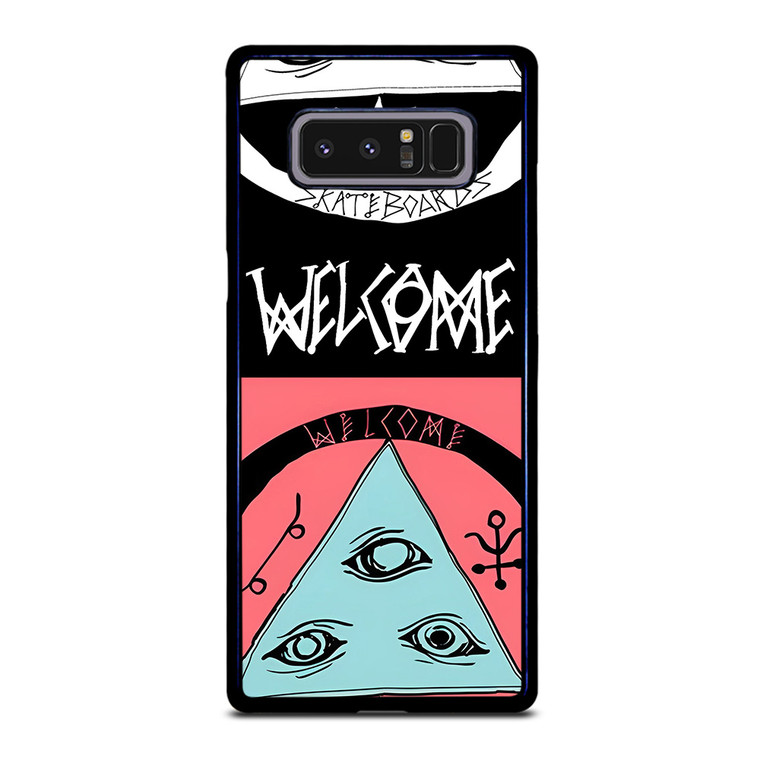 WELCOME SKATEBOARDS TWOWELCOME SKATEBOARDS TWO Samsung Galaxy Note 8 Case Cover