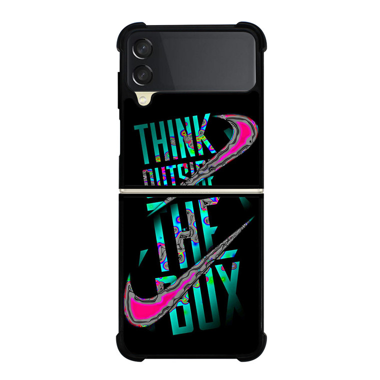 THINK OUTSIDE THE BOX Samsung Galaxy Z Flip 3 Case Cover