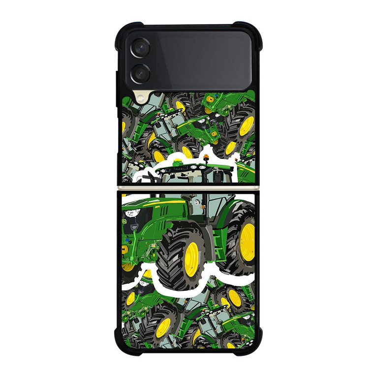 TRACTOR STICKER JOHN DEERE Samsung Galaxy Z Flip 3 Case Cover
