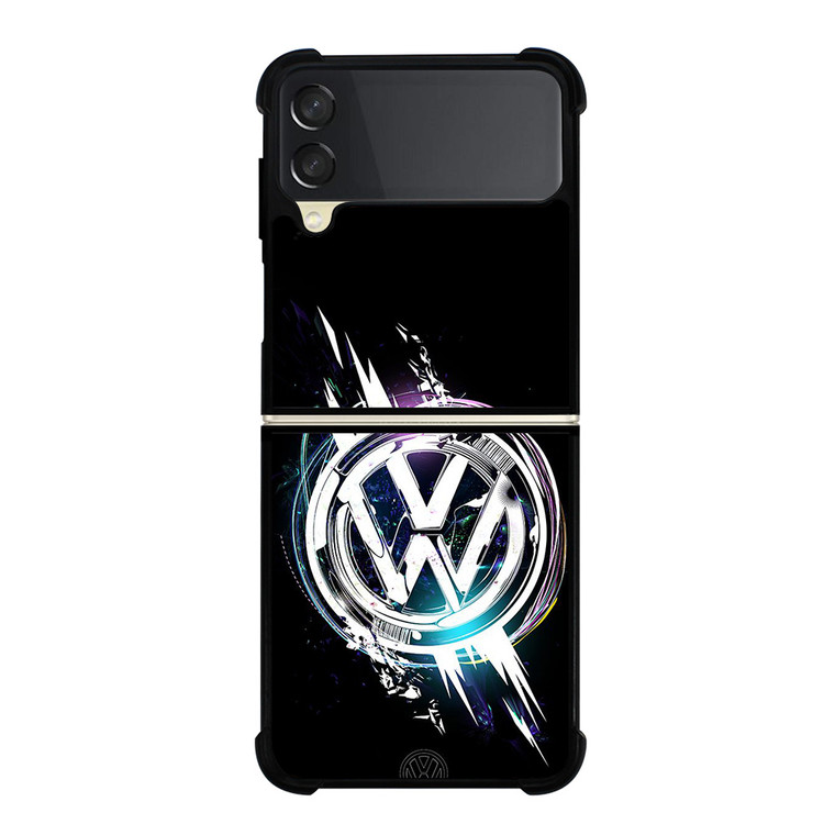 VW VOLKSWAGEN GLOW Samsung Galaxy Z Flip 3 Case Cover