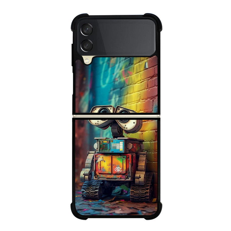 WALL E ROBOT COLORFUL Samsung Galaxy Z Flip 3 Case Cover