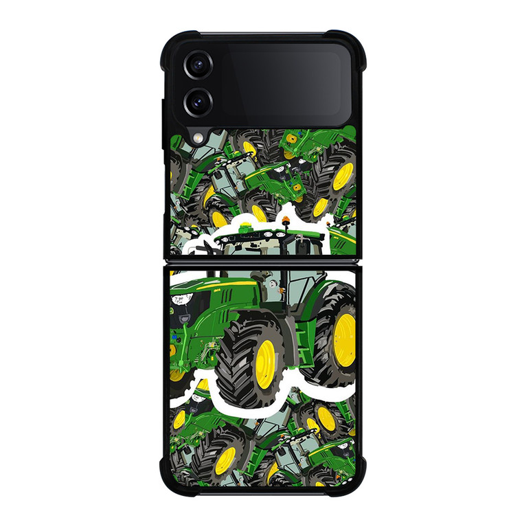 TRACTOR STICKER JOHN DEERE Samsung Galaxy Z Flip 4 Case Cover