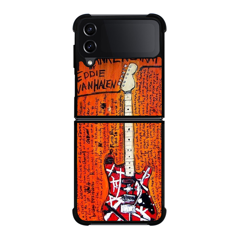 VAN HALEN EDDIE STRIPS Samsung Galaxy Z Flip 4 Case Cover