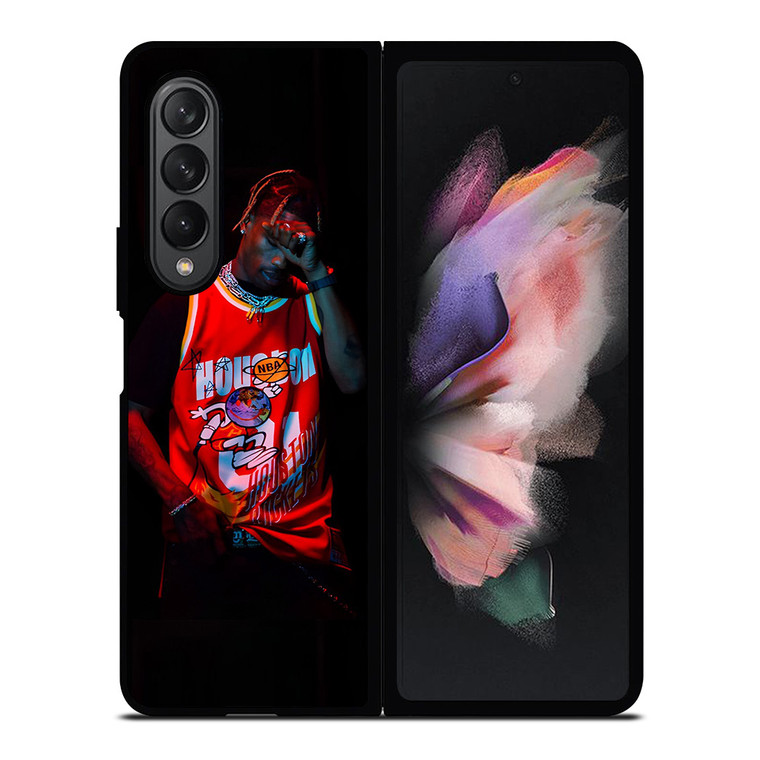 TRAVIS SCOTT GAME NBA Samsung Galaxy Z Fold 3 Case Cover