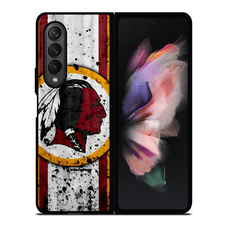 WASHINGTON REDSKINS INDIAN MLS Samsung Galaxy Z Fold 3 Case Cover