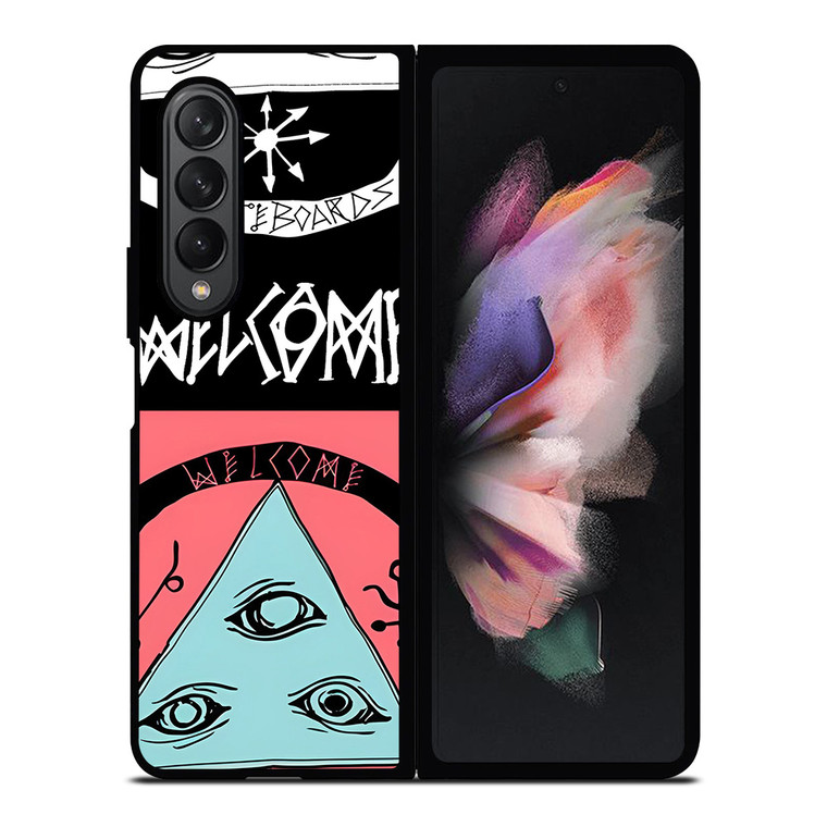 WELCOME SKATEBOARDS TWO Samsung Galaxy Z Fold 3 Case Cover