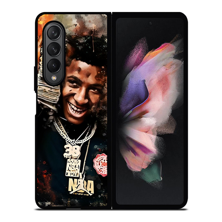 YOUNGBOY NEVER BROKE AGAIN ABSTRAC Samsung Galaxy Z Fold 3 Case Cover