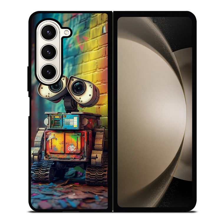 WALL E ROBOT COLORFUL Samsung Galaxy Z Fold 5 Case Cover