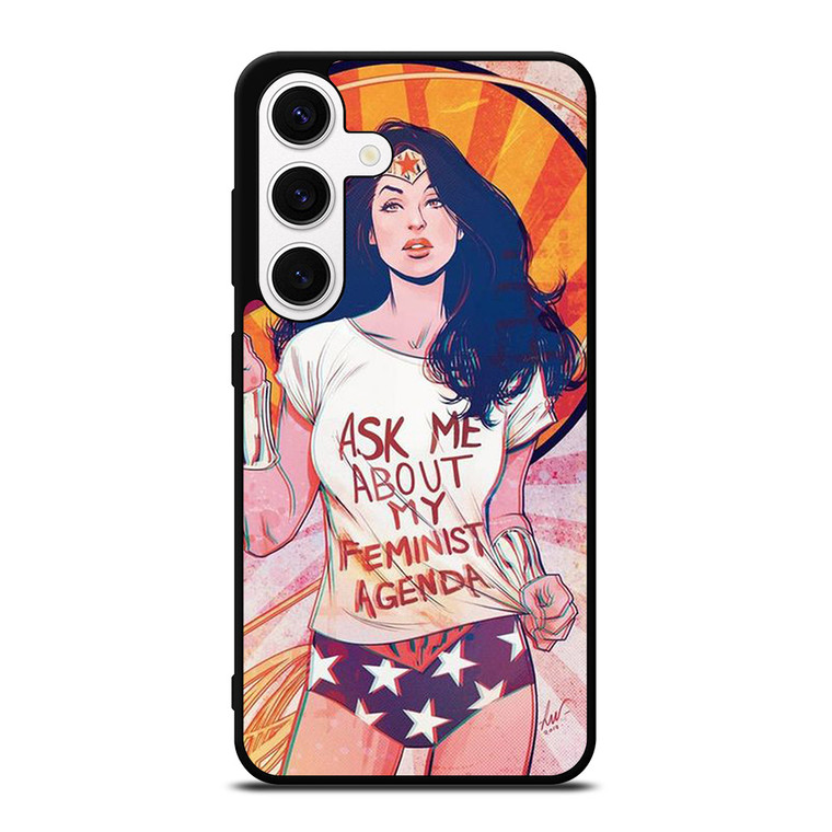 WONDER WOMAN QUOTE Samsung Galaxy S24 Case Cover
