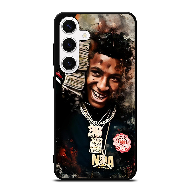 YOUNGBOY NEVER BROKE AGAIN ABSTRAC Samsung Galaxy S24 Case Cover
