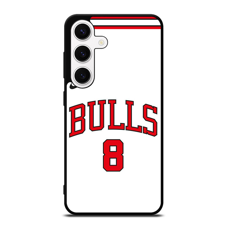 ZACH LAVINE CHICAGO BULLS WHITE Samsung Galaxy S24 Case Cover