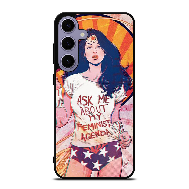 WONDER WOMAN QUOTE Samsung Galaxy S24 Plus Case Cover