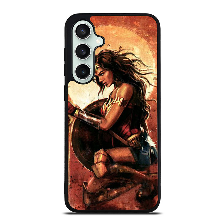 WONDER WOMAN SUPER HERO DC ART Samsung Galaxy S23 FE Case Cover