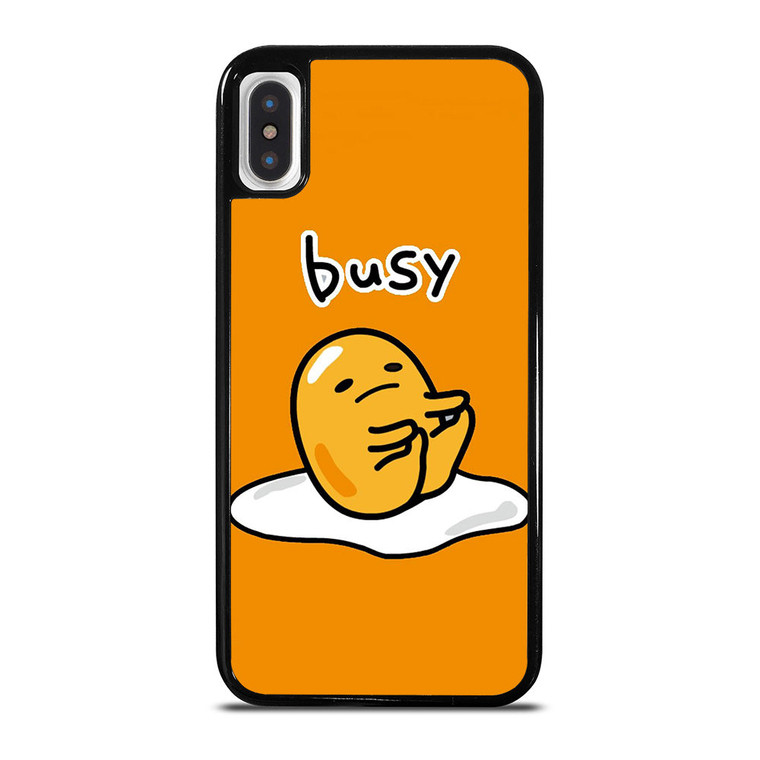 GUDETAMA LAZY EGG BUSY iPhone X / XS Case Cover