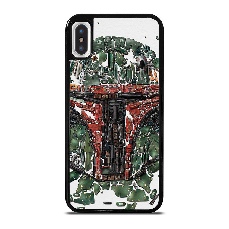 BOBA FETT STAR WARS MOZAIC iPhone X / XS Case Cover