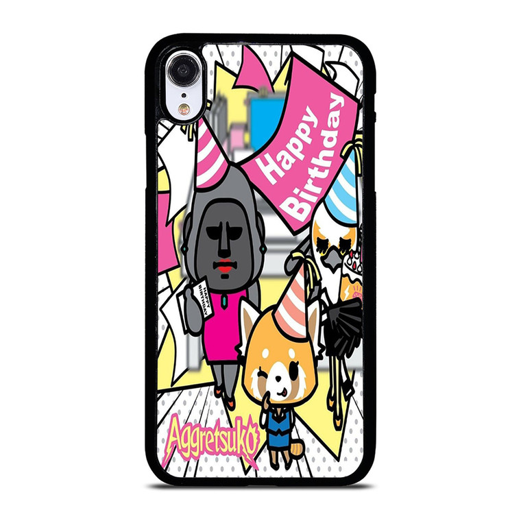 AGGRETSUKO BIRTHDAY PARTY iPhone XR Case Cover