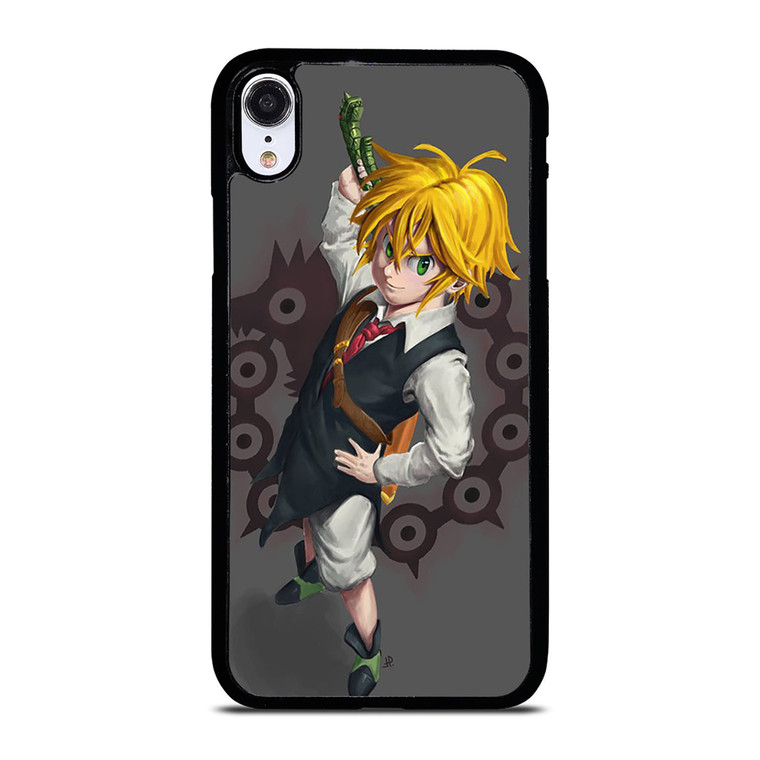 7 DEADLY SINS MELIODAS ART iPhone XR Case Cover