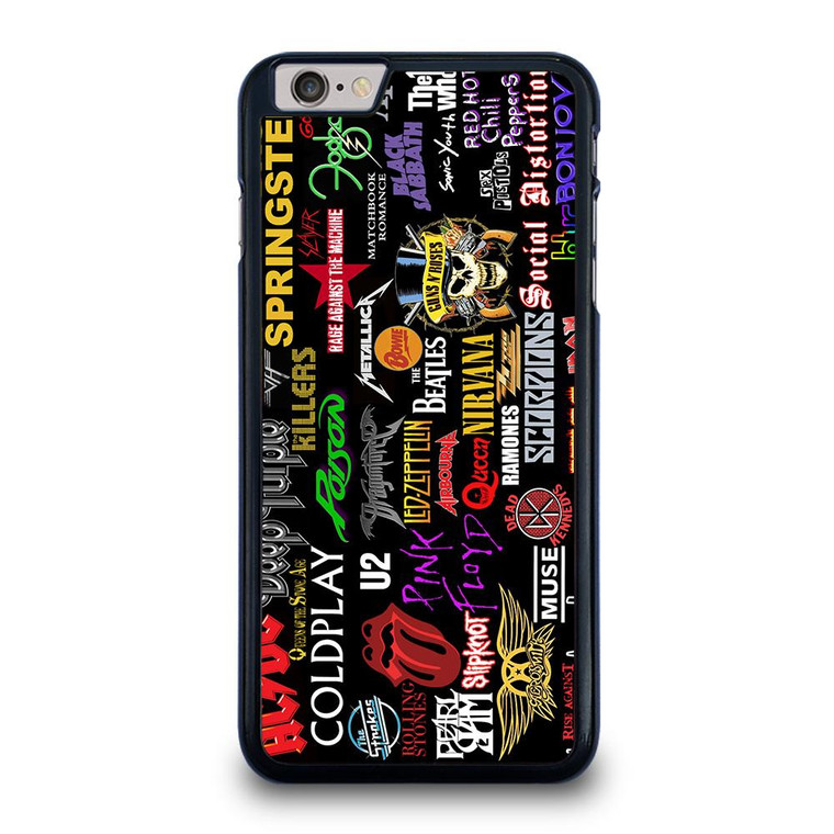 CLASSIC ROCK BAND COLLAGE iPhone 6 / 6S Plus Case Cover