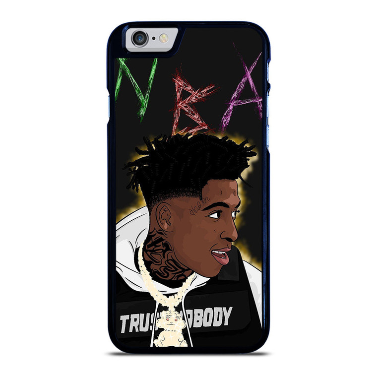 YOUNGBOY NBA RAPPER CARTOON iPhone 6 / 6S Case Cover