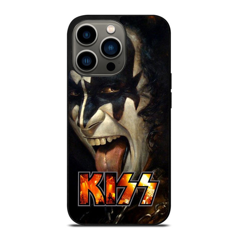 GENE SIMMONS FACE KISS BAND iPhone 13 Pro Case Cover