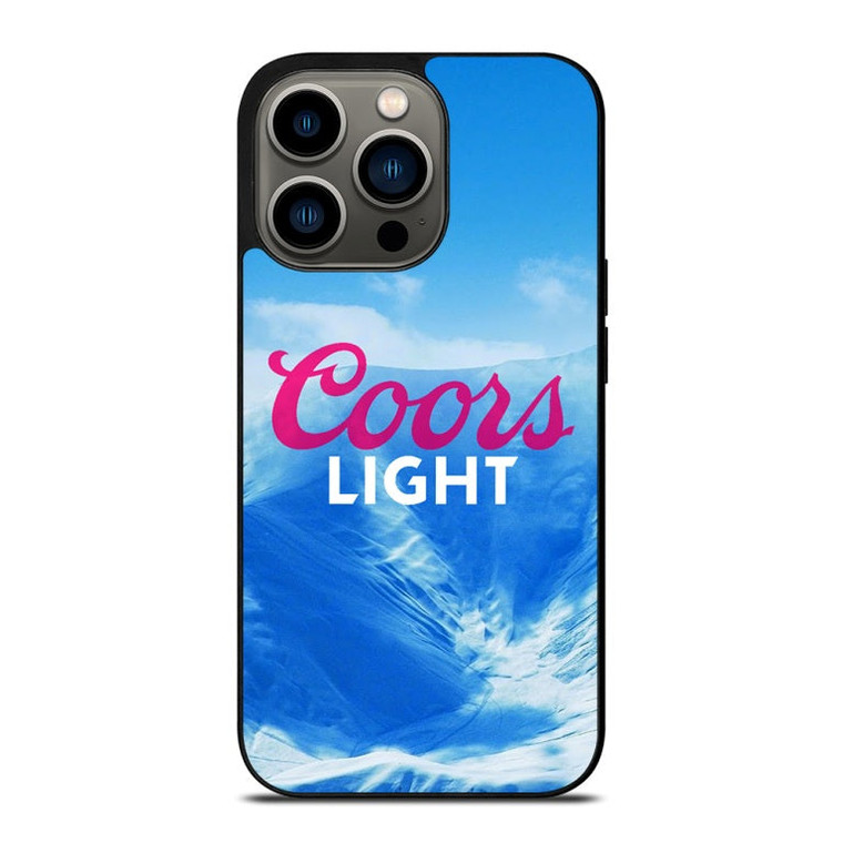 COORS LIGHT BEER ICED MOUNT iPhone 13 Pro Case Cover