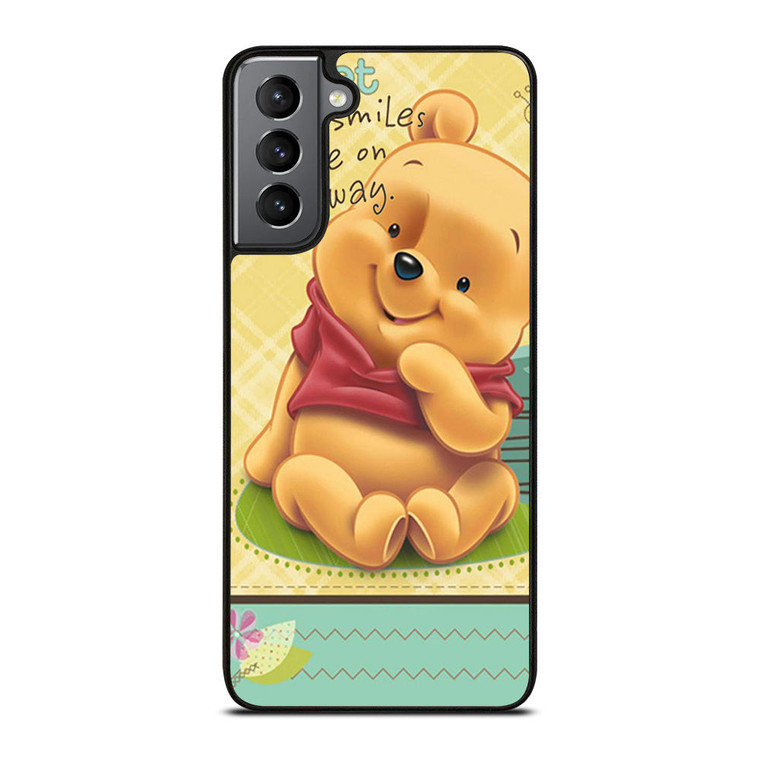 WINNIE THE POOH CUTE QUOTE Samsung Galaxy S21 Plus Case Cover