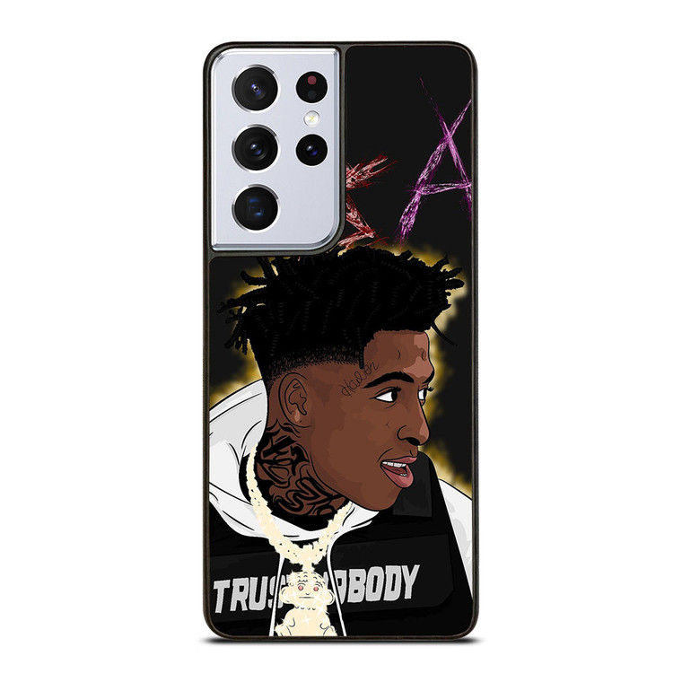 YOUNGBOY NBA RAPPER CARTOON Samsung Galaxy S21 Ultra Case Cover