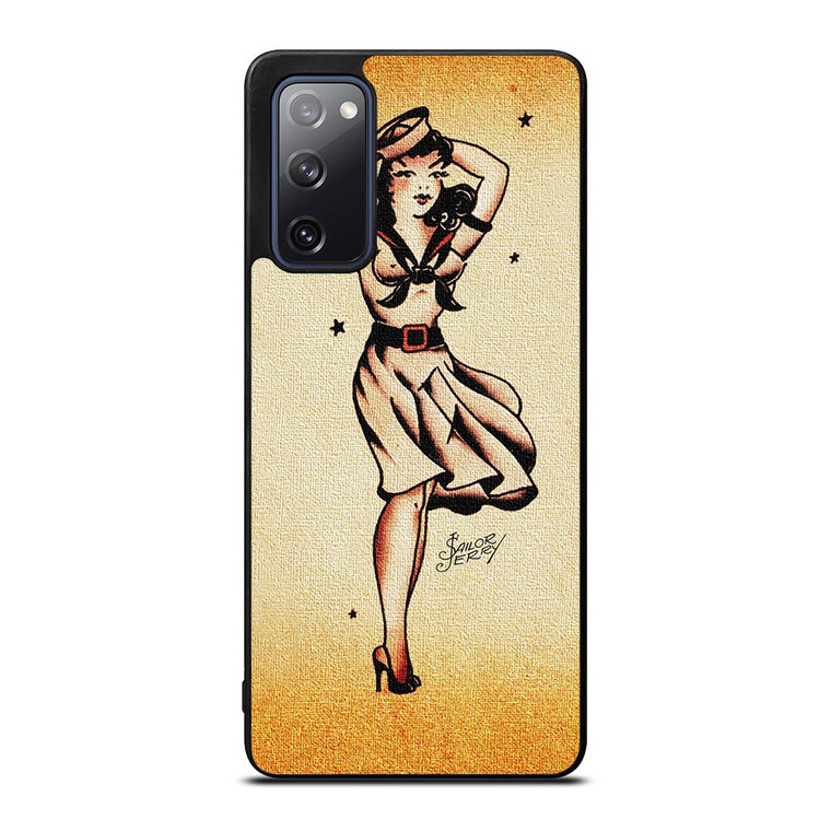 SAILOR JERRY TATTOO GIRL Samsung Galaxy S20 FE Case Cover