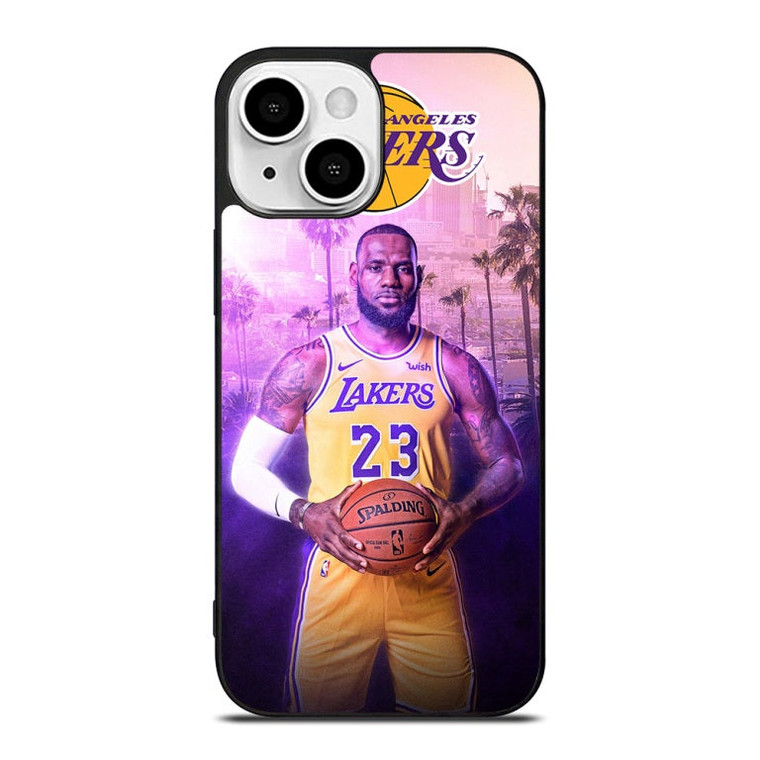 LEBRON JAMES LA LAKERS NBA iPhone 13 Mini Case Cover