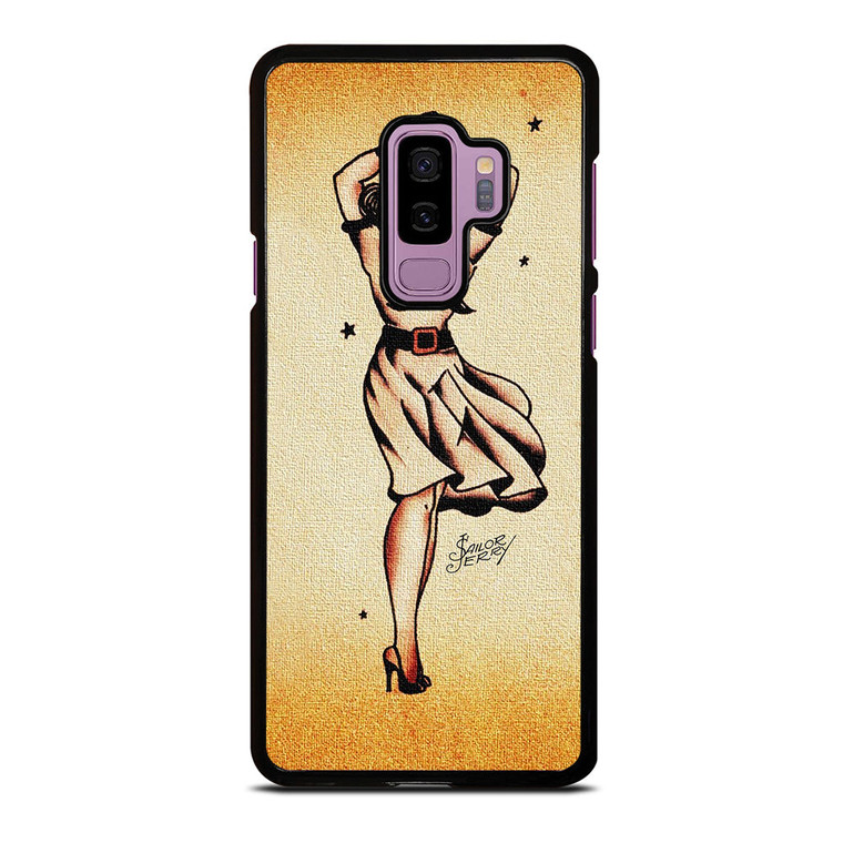 SAILOR JERRY TATTOO GIRL Samsung Galaxy S9 Plus Case Cover
