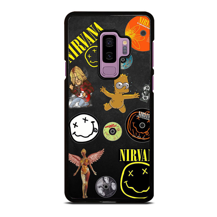 NIRVANA BAND COLLAGE Samsung Galaxy S9 Plus Case Cover